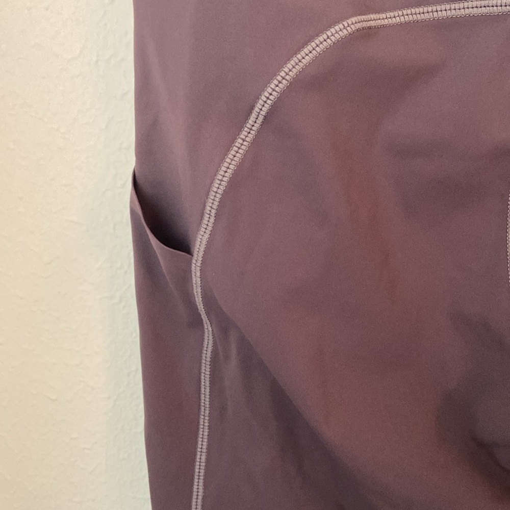 Vuori Dark Chestnut Stride Leggings - Picture 4 of 6